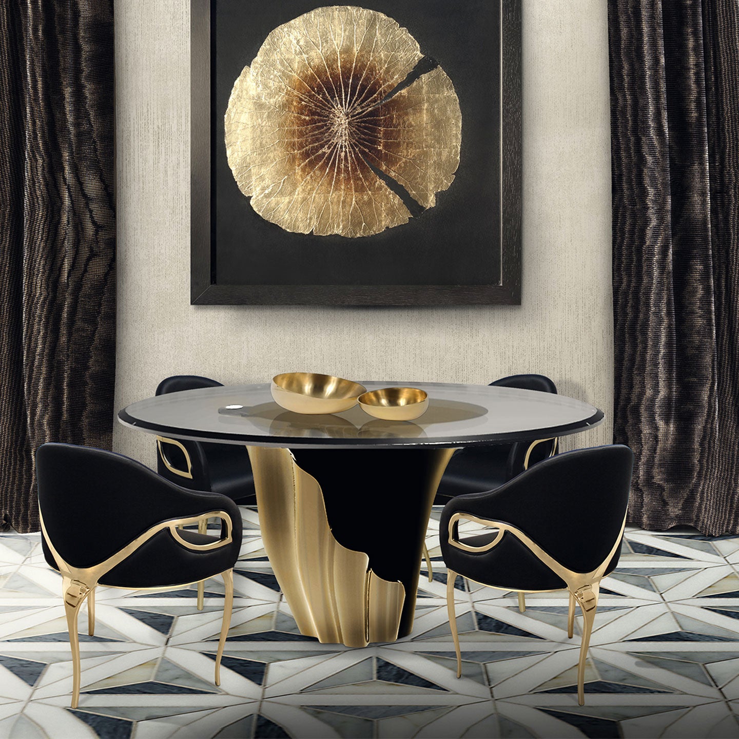 yasmine dining table