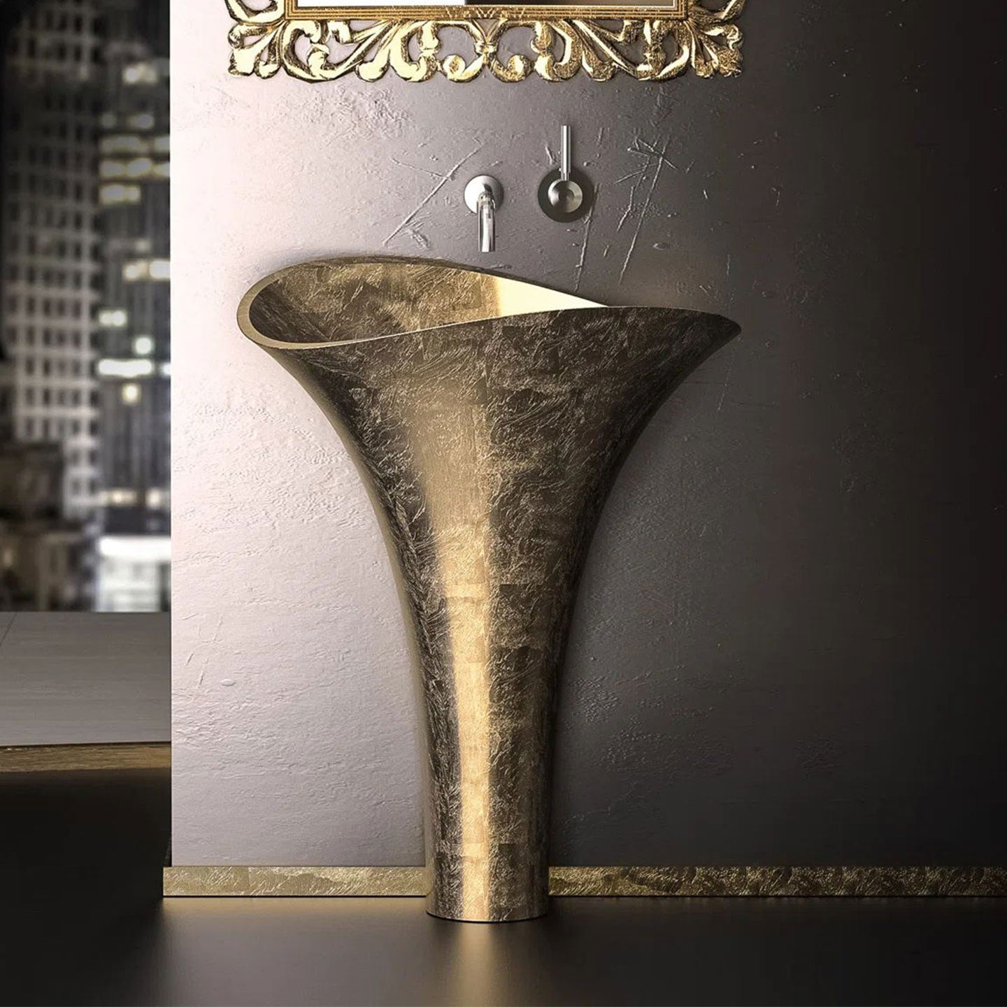 Maestro Bath Vivian 27.6'' L Bathroom Sink