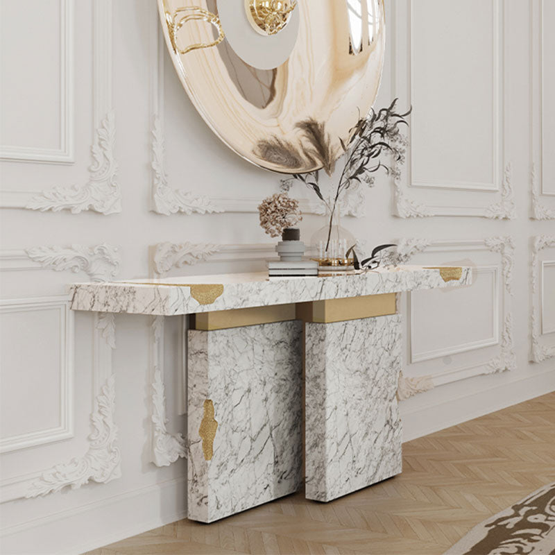 Empire nero marquina console