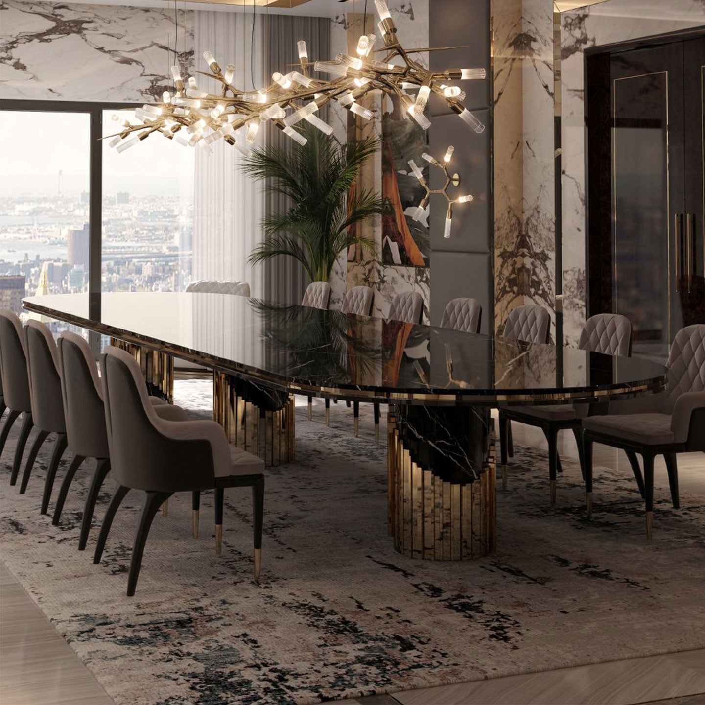 Littus Oval Dining Table