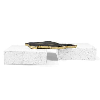 navarra black white center table