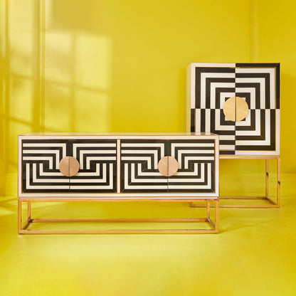 Jonathan Adler Op Art Credenza