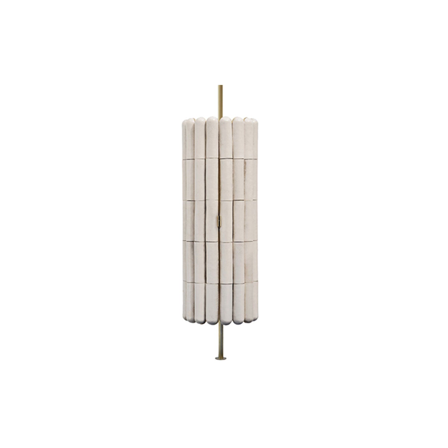 Rotating LED Wine Cabinet - Cylindrical Design
