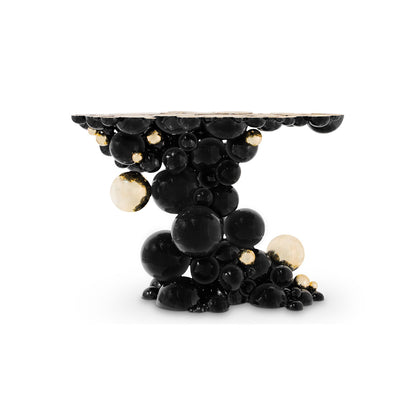 Black Bubble-Shaped Control Console