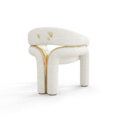 elara white chair