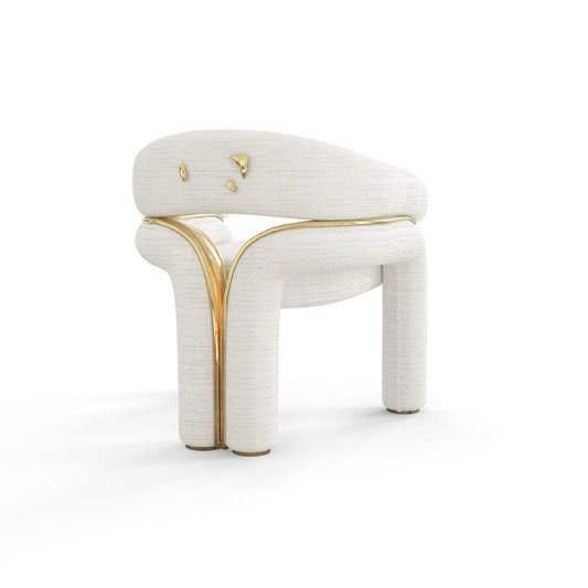 elara white chair