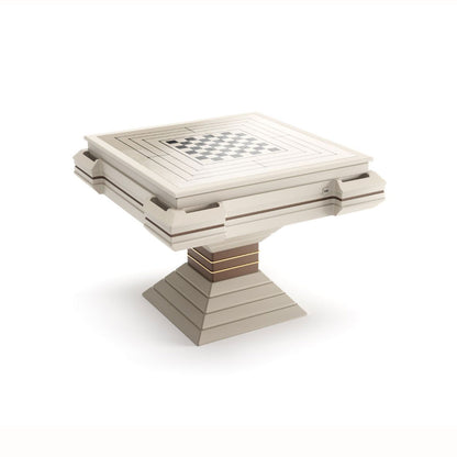 Luxury Mahjong Set Majiang Auto Shuffle Automated White Automatic Mahjong Table Supports Custom Colors