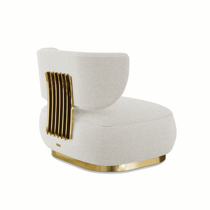 Luxury Armchair with Customizable Colors