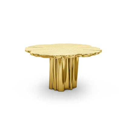 Round dining table