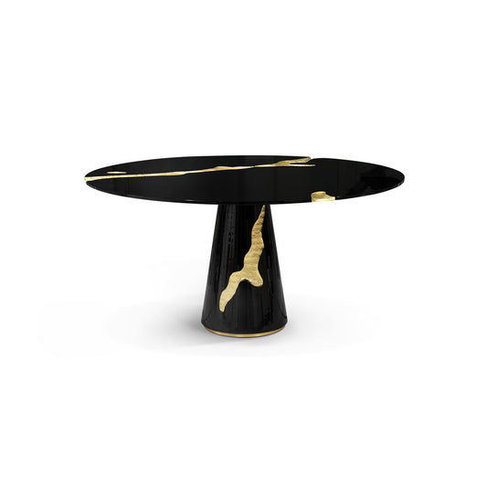 lapiaz black dining table