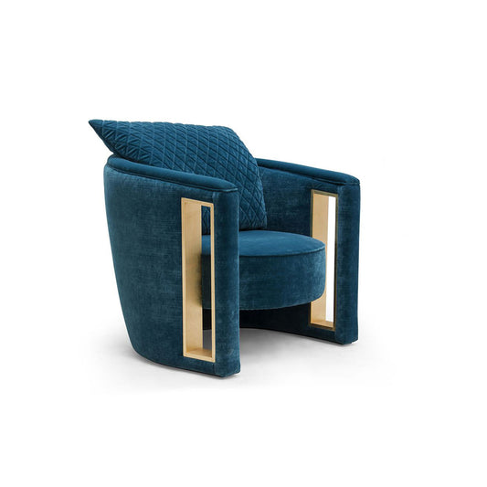 Velvet Armchair (Customizable Colors)