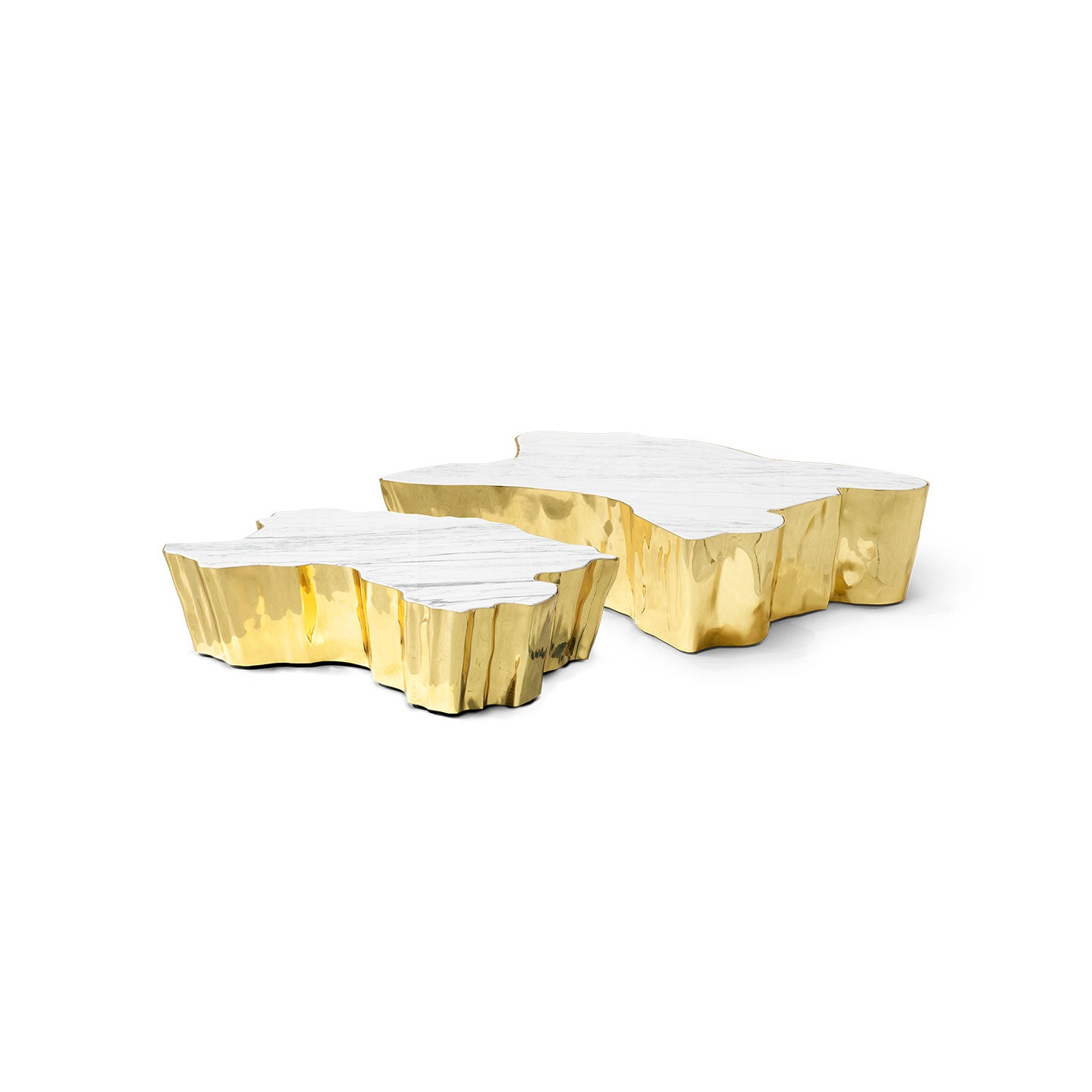 eden calacatta marble center table