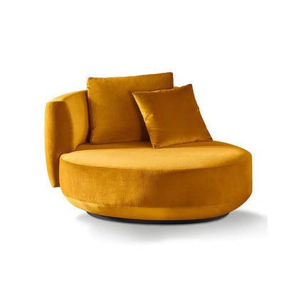 Living room swivel armchair, bedroom chaise lounge
