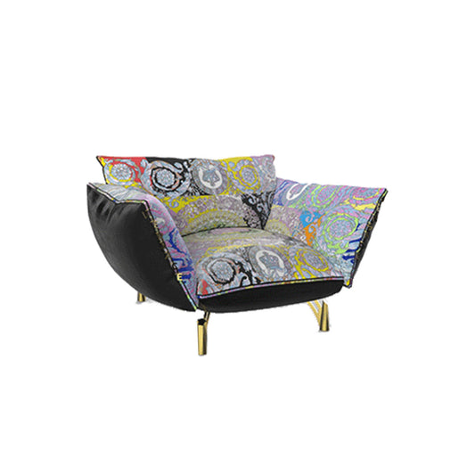 Medusa floral fabric armchair