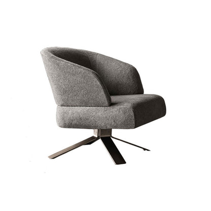 360-Degree Swivel Leisure Chair—Fabric Material and Color Customizable