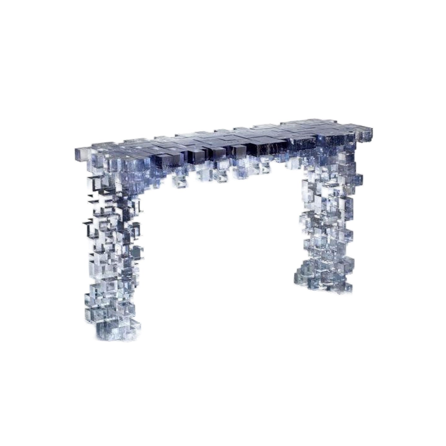 Acrylic console gradient color