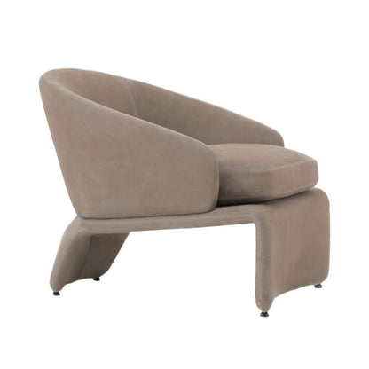 Contemporary Style Fabric Lounge Armchairs Upholstered Armchairs with Armrests Lobby Chairs