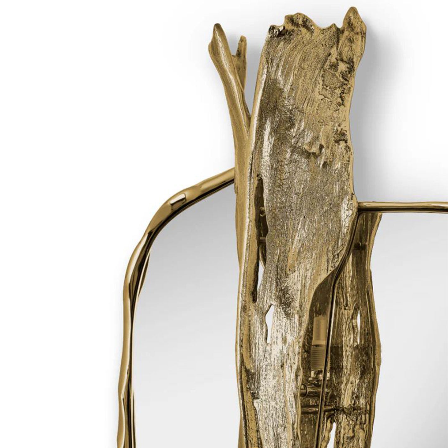 Irregularly Shaped Wall Mirror