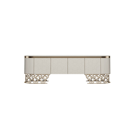 Off-white Living Room Cabinet