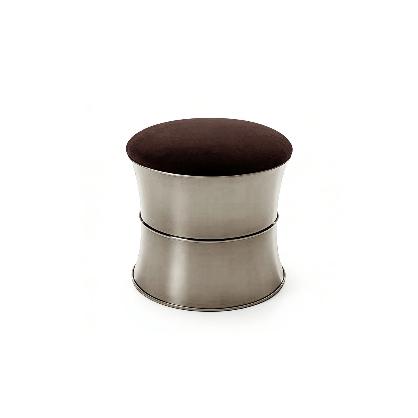 Stainless steel cylindrical stool