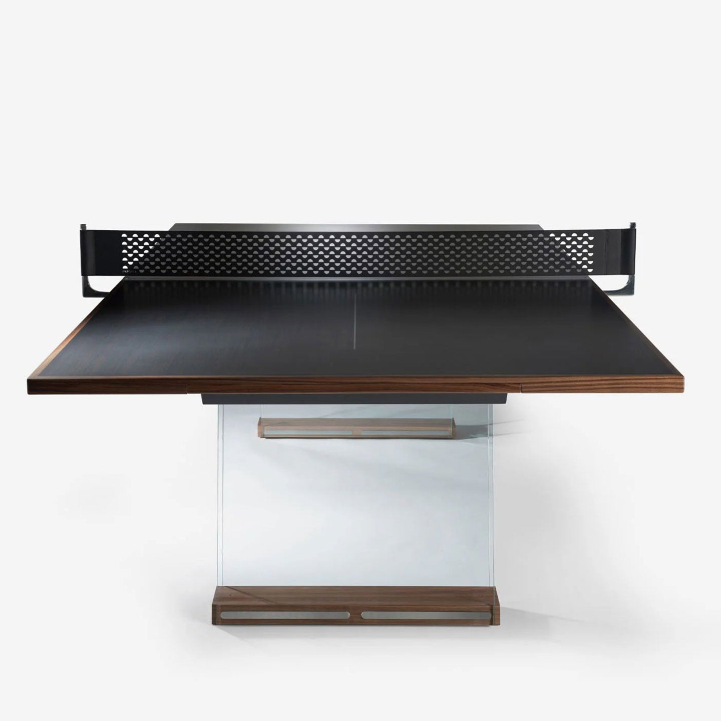 New Product Indoor Table Tennis Table Indoor pingpong Tables Glass Legs Solid Wood  High-End Family Play