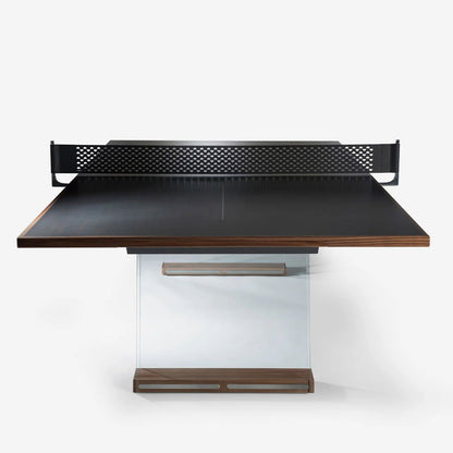 New Product Indoor Table Tennis Table Indoor pingpong Tables Glass Legs Solid Wood  High-End Family Play