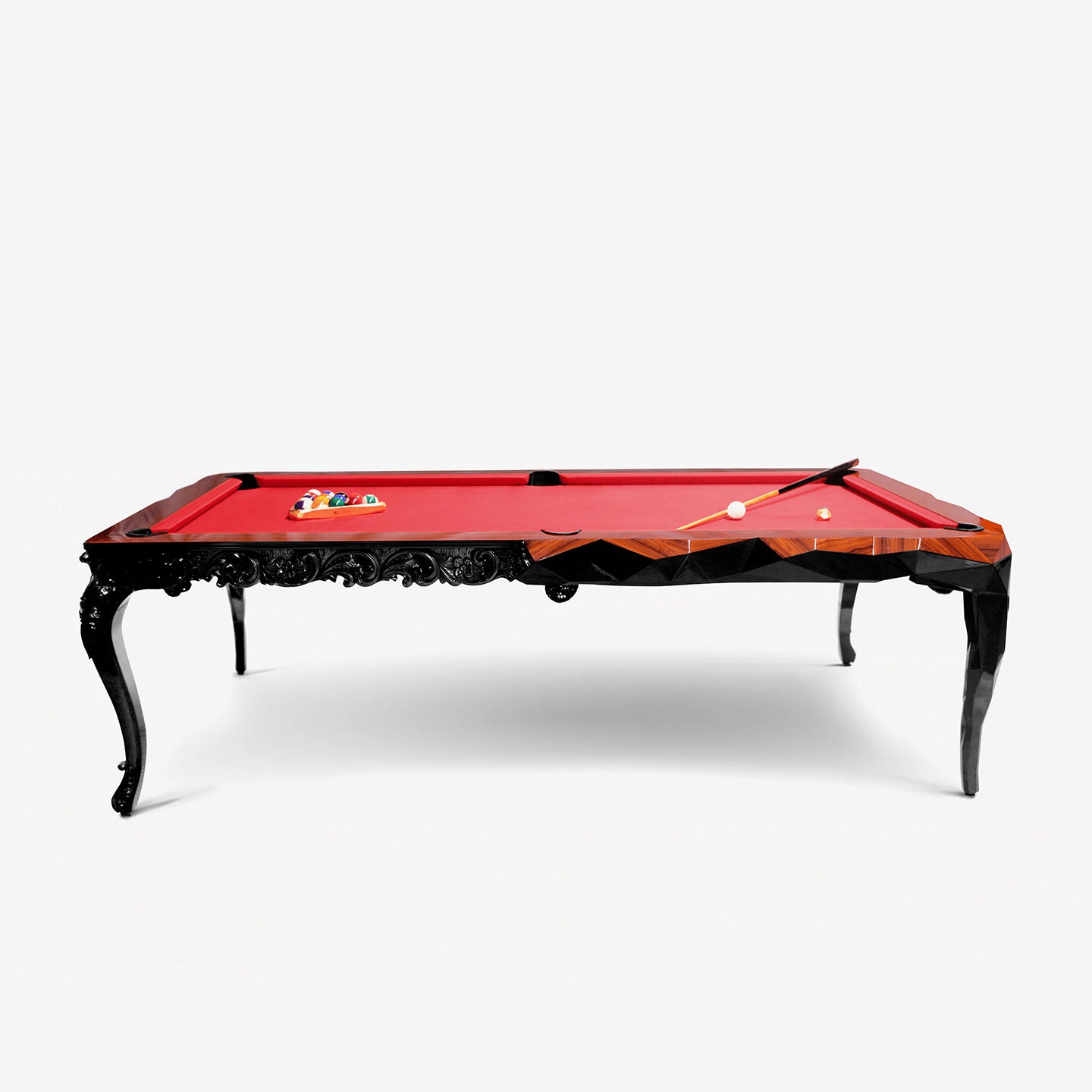 Hot Sale Top Quality Original Factory Solid Wood Billiard royal   snooker table green