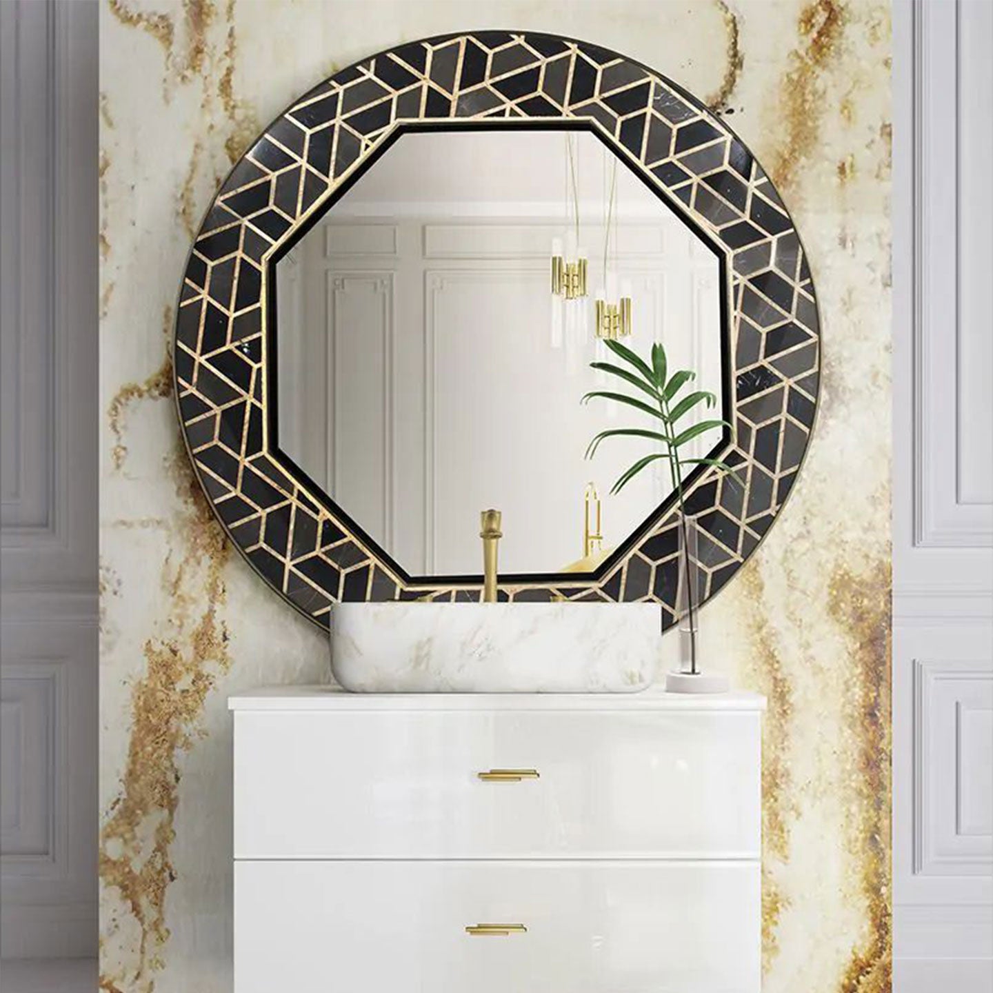 Maison Valentina Tortoise Mirror