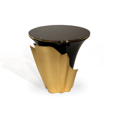 Luxury marble sofa side table