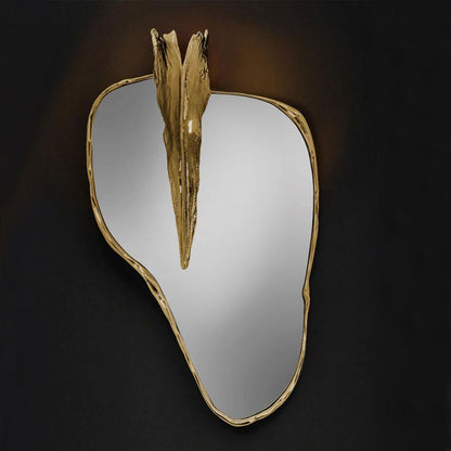 Irregularly Shaped Wall Mirror