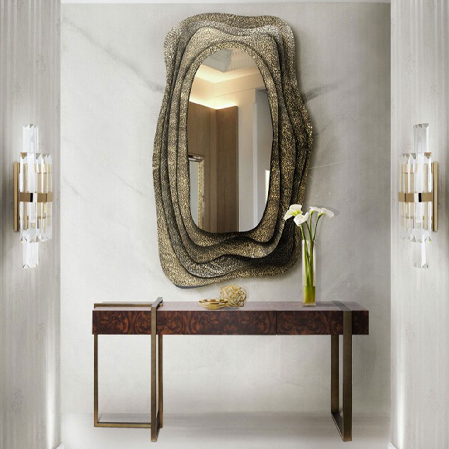 rectangular wall mirror