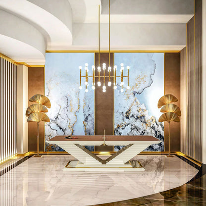 Solid wood indoor ping pong table, suitable for villas or amusement parks, waterproof tabletop, colors can be customized.