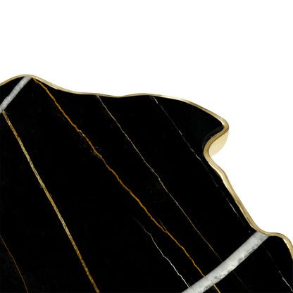 monet xl nero marquina side table