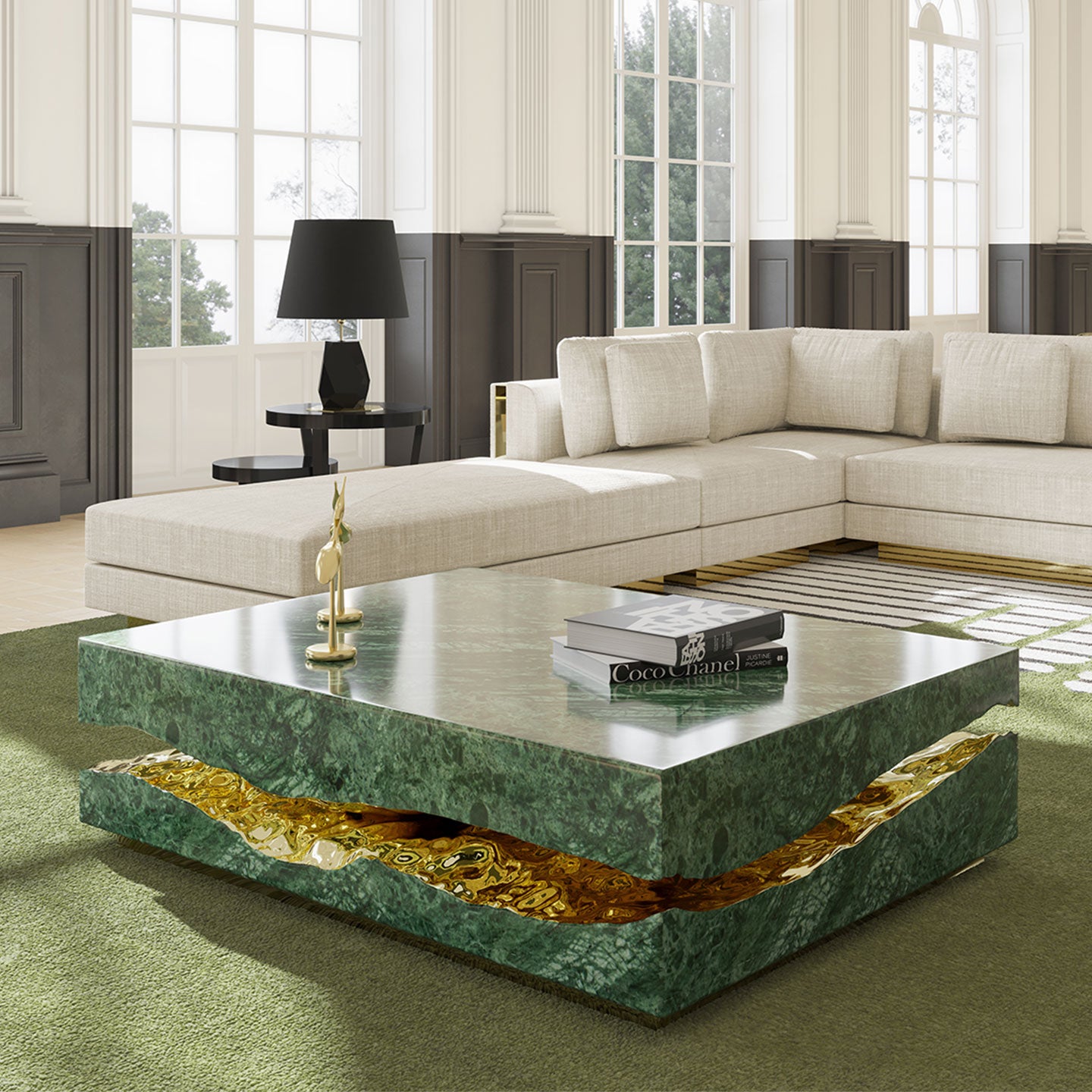 quarry guatemala marble center table