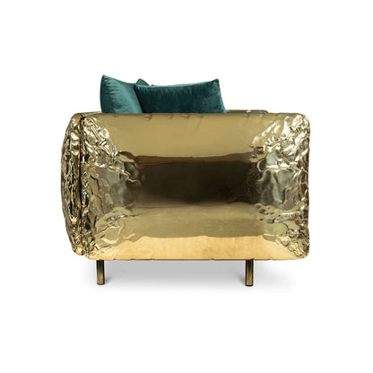 Luxury Green Velvet Sofa