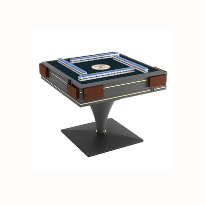 Luxury Fully Automatic Conical Mahjong Table Leather Mahjong Table Four-person Game Entertainment Table