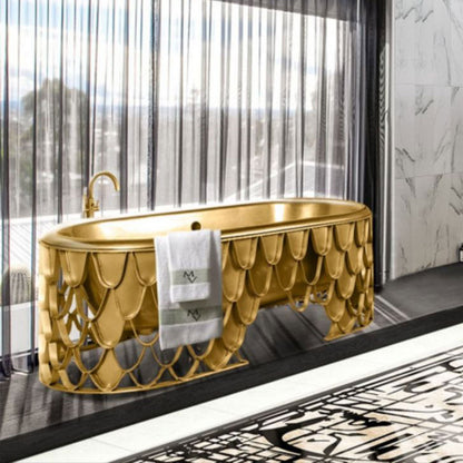 Factory Best Quality Personalized Custom Handmade Stainless steel Bathrub Bathroom