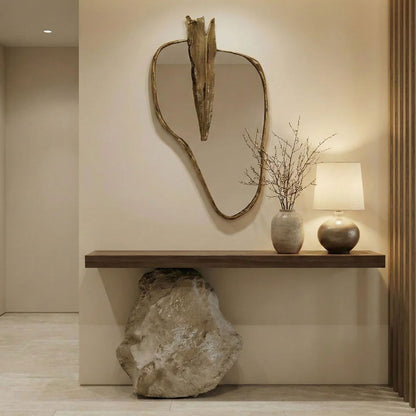 Irregularly Shaped Wall Mirror