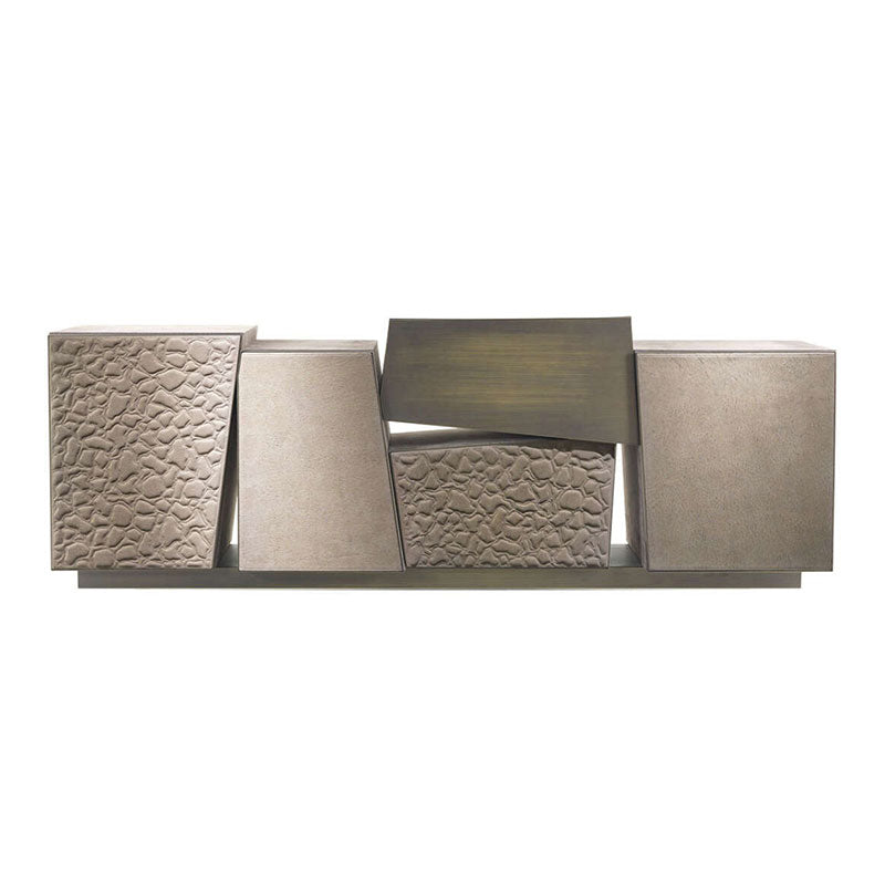 Artistic Side Cabinet for Villa Entryways/Living Rooms