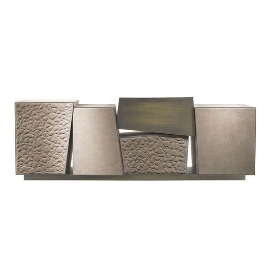 Artistic Side Cabinet for Villa Entryways/Living Rooms