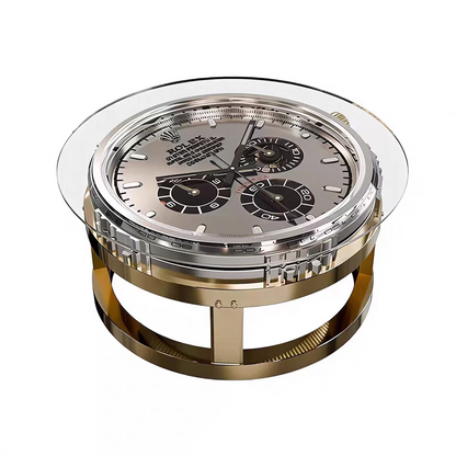 Luxury Watch Shaped Coffee Table