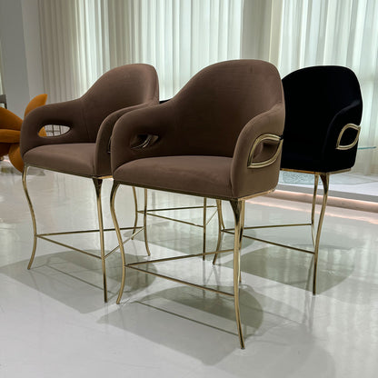 Chandra High Back Bar Stool