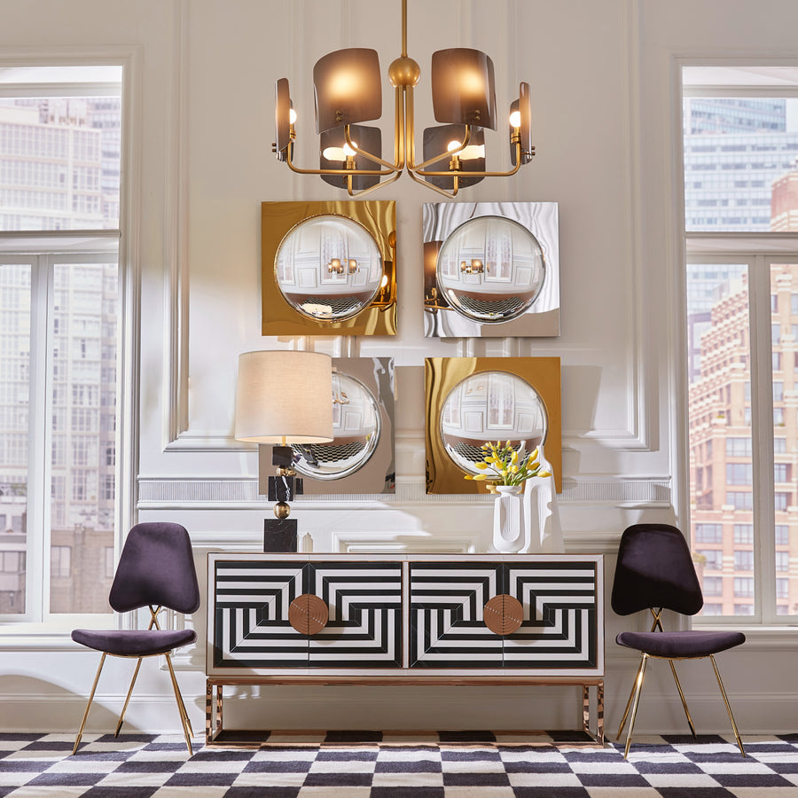 Jonathan Adler Op Art Credenza