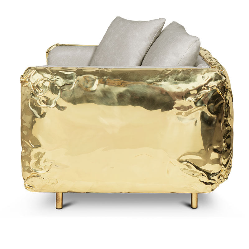 Luxurious Gold Sofa Chair