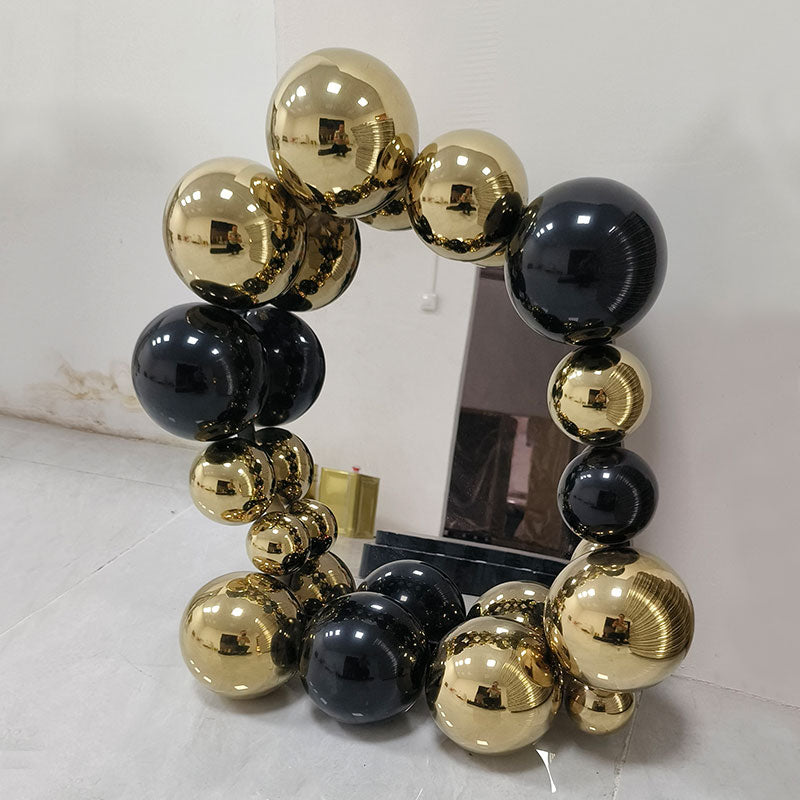 Spherical Wall-Mounted Decorative Mirror