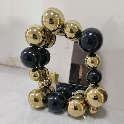 Spherical Wall-Mounted Decorative Mirror