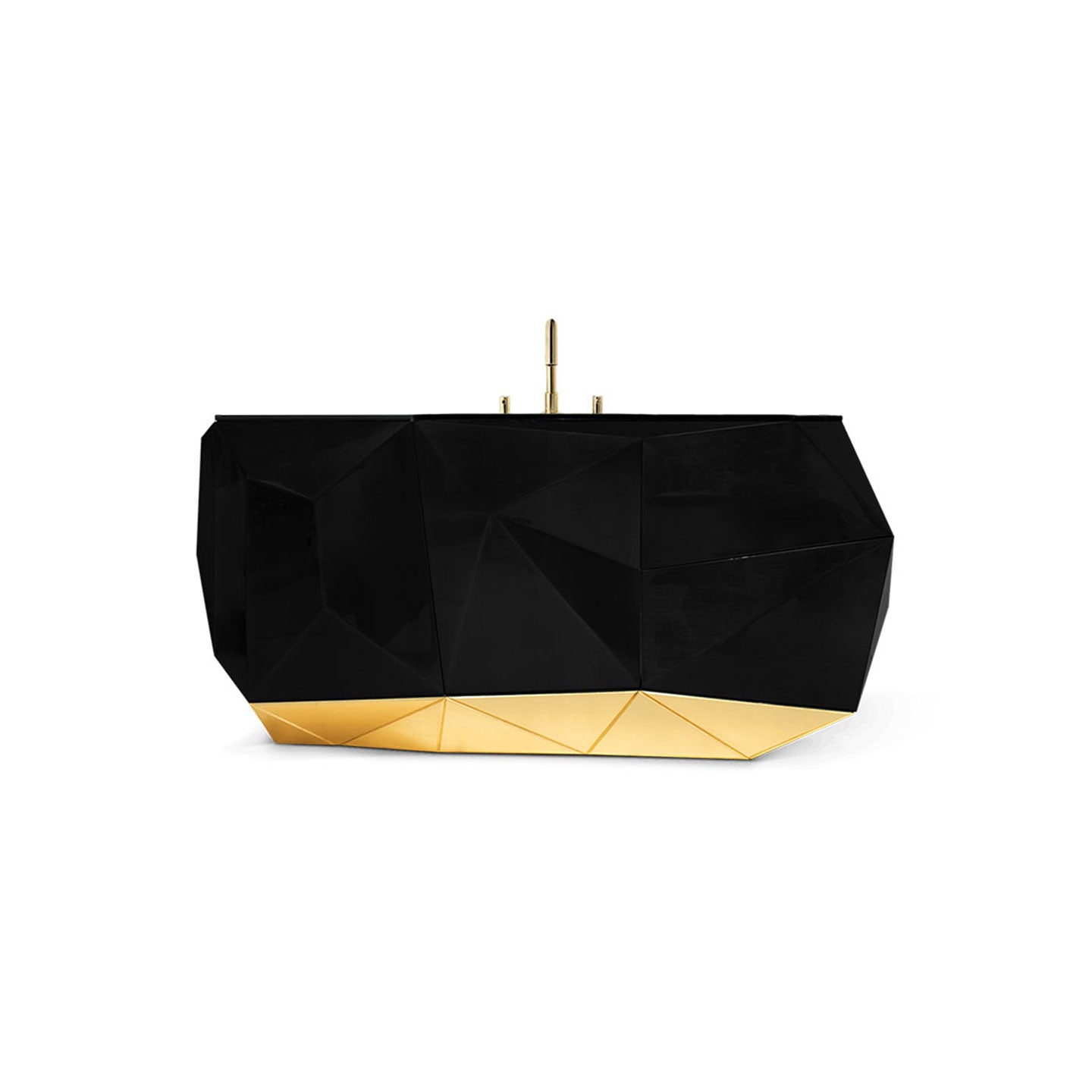 Luxury Furniture Manufacturer Washbasin Luxury Wash Basin Cabinet Bathroom Black Washbasin