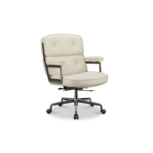 Premium Leather Executive Swivel & Adjustable Office Chair