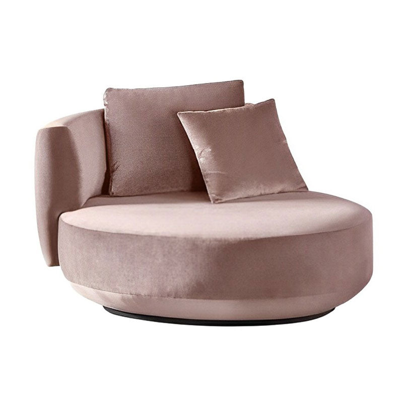 Living room swivel armchair, bedroom chaise lounge