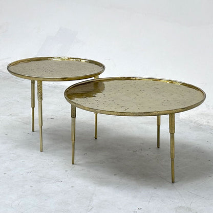 Metal coffee table